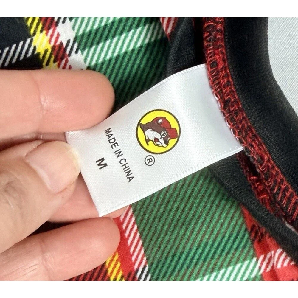 Buc-ee's Pet Dog Pajamas Christmas Size M